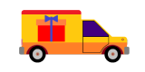 parcel delivery service mini van