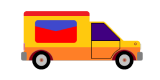 postal delivery service mini van